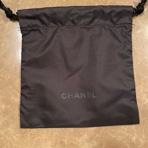 Chanel nylon pouch